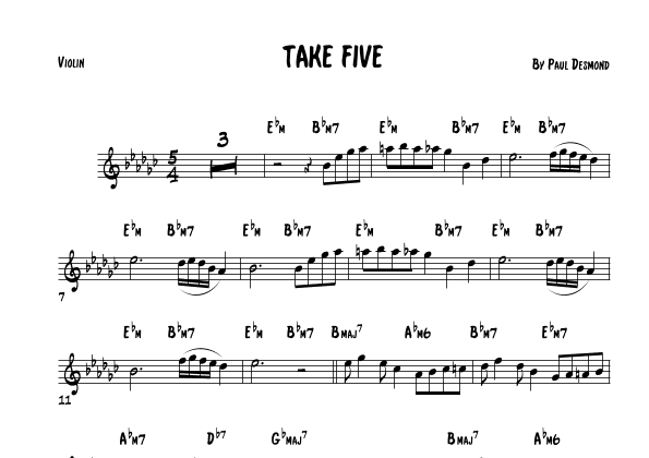 Take Five (arr. Leo Silva)