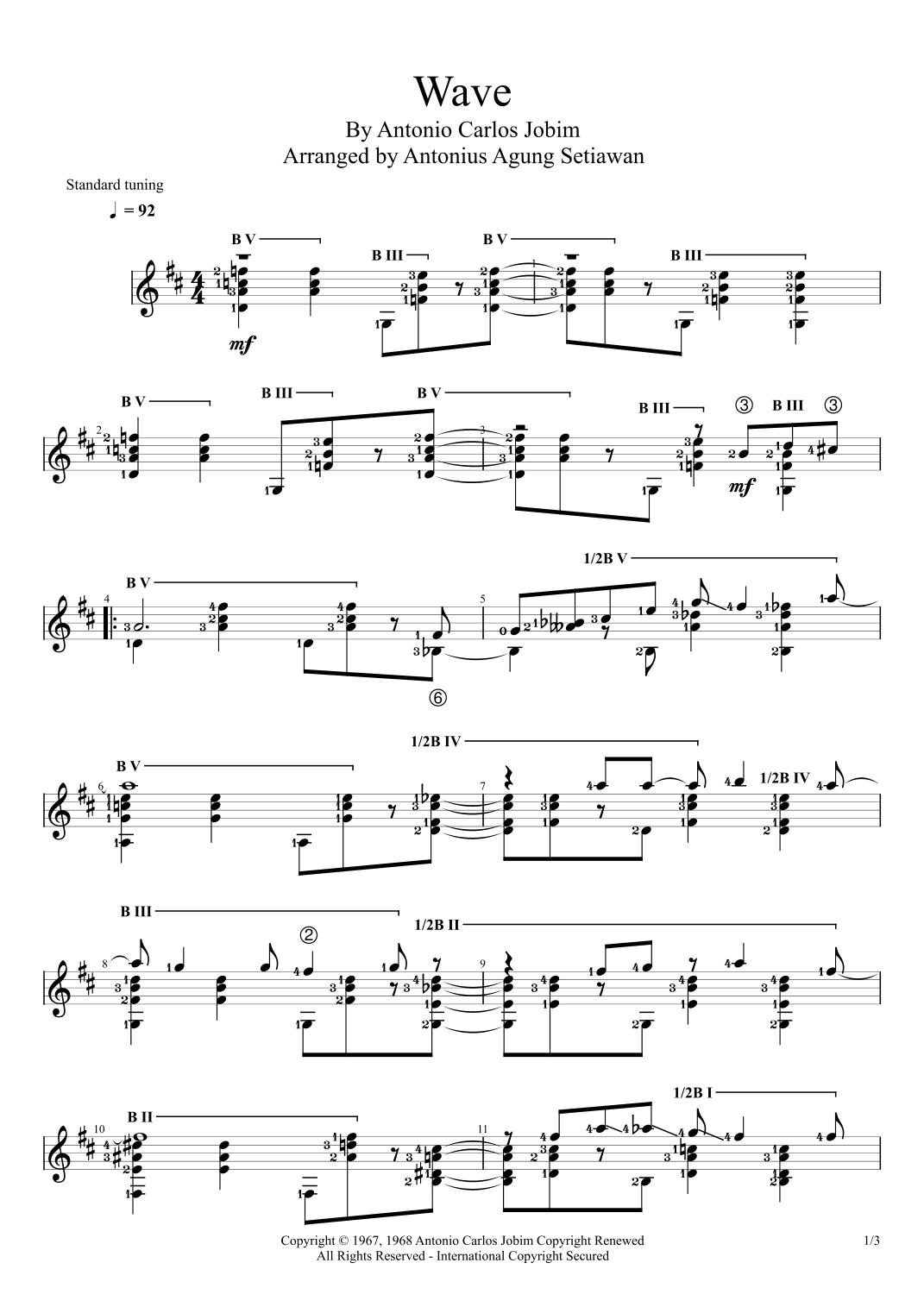 Wave (arr. Antonius Agung Setiawan)