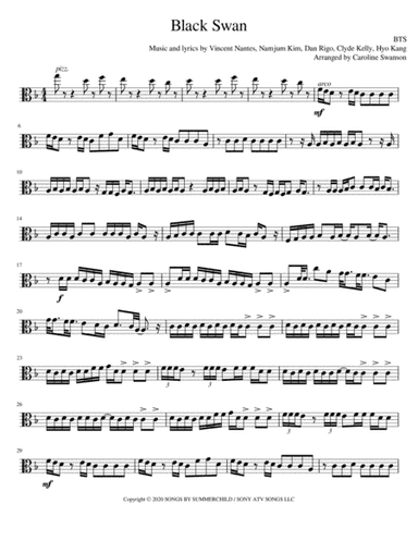 Black Swan (arr. Caroline Swanson)
