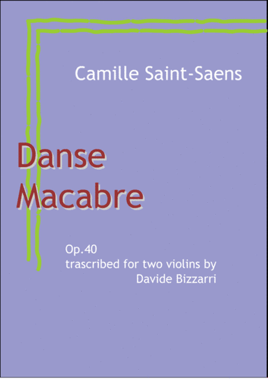 Danse Macabre op. 40 (arr. Davide Bizzarri)