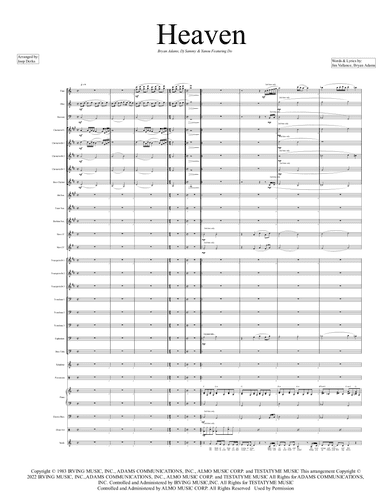 Heaven (arr. Joop Derks)