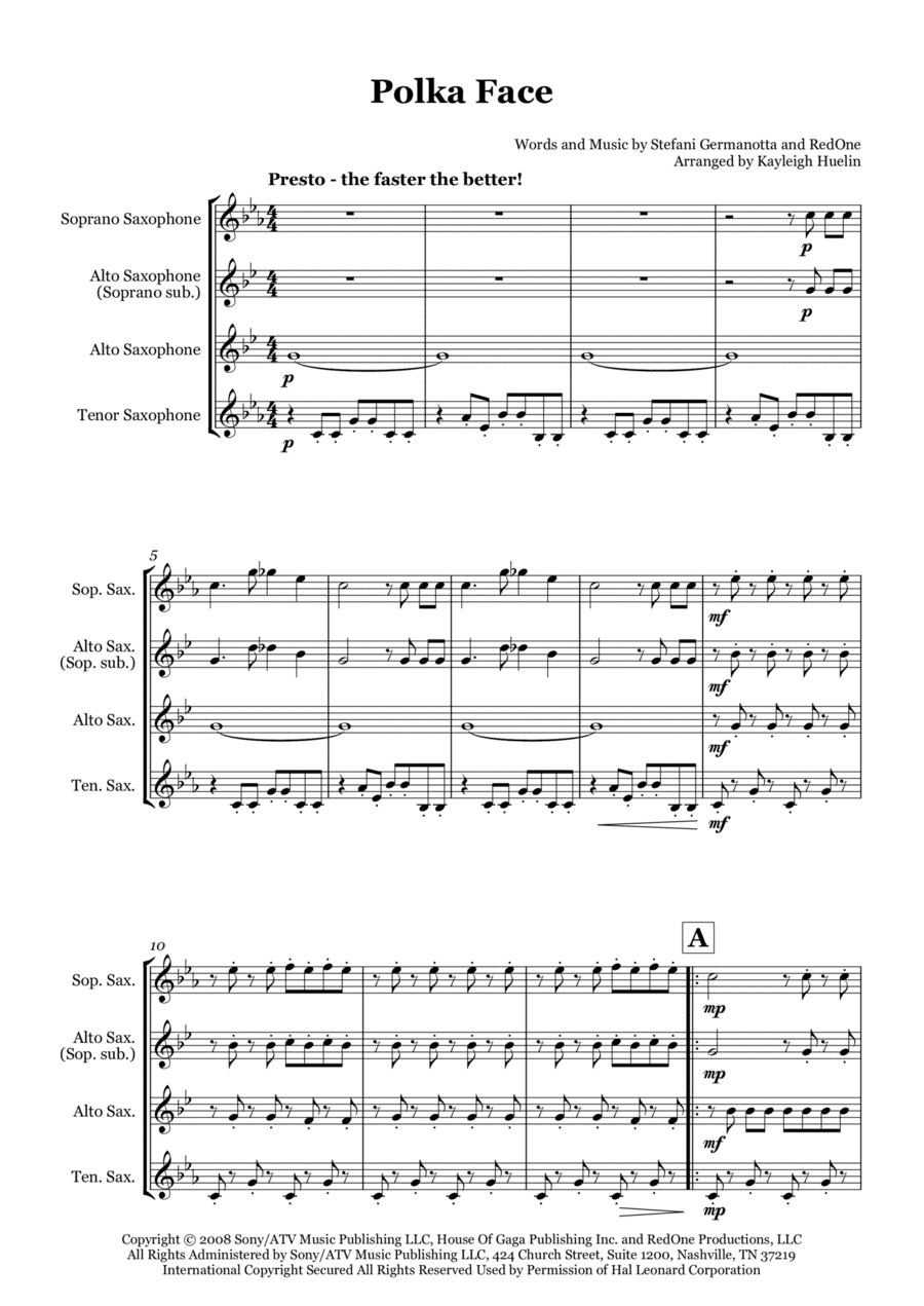 Poker Face (arr. Kayleigh Huelin)