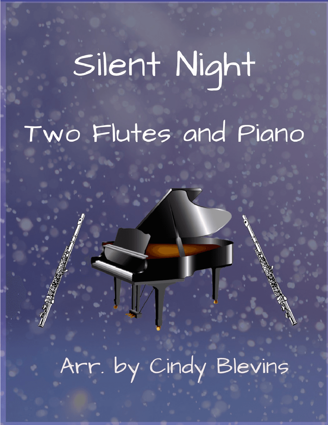 Silent Night, Two Flutes and Piano (arr. Cindy Blevins)