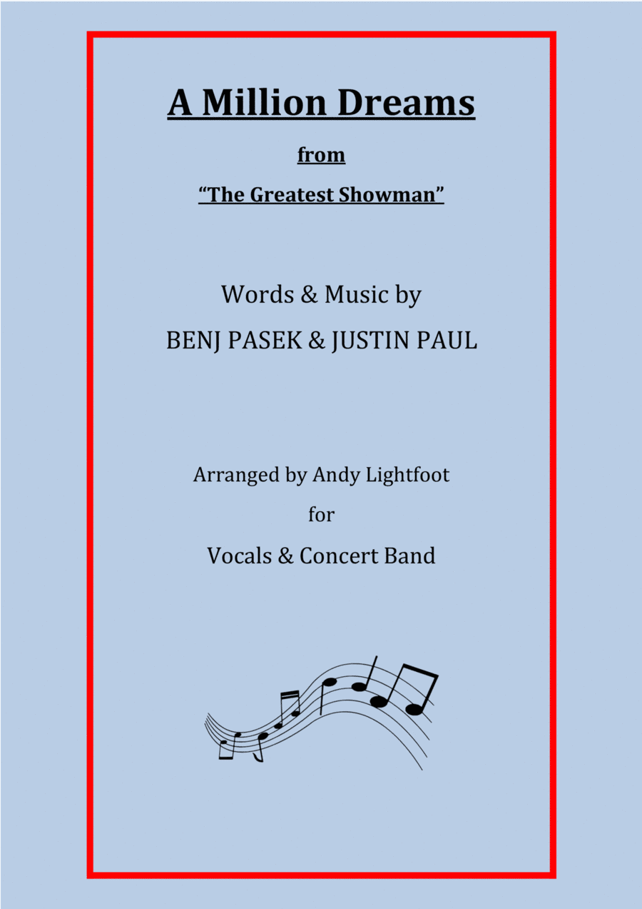 A Million Dreams (arr. Andy Lightfoot)