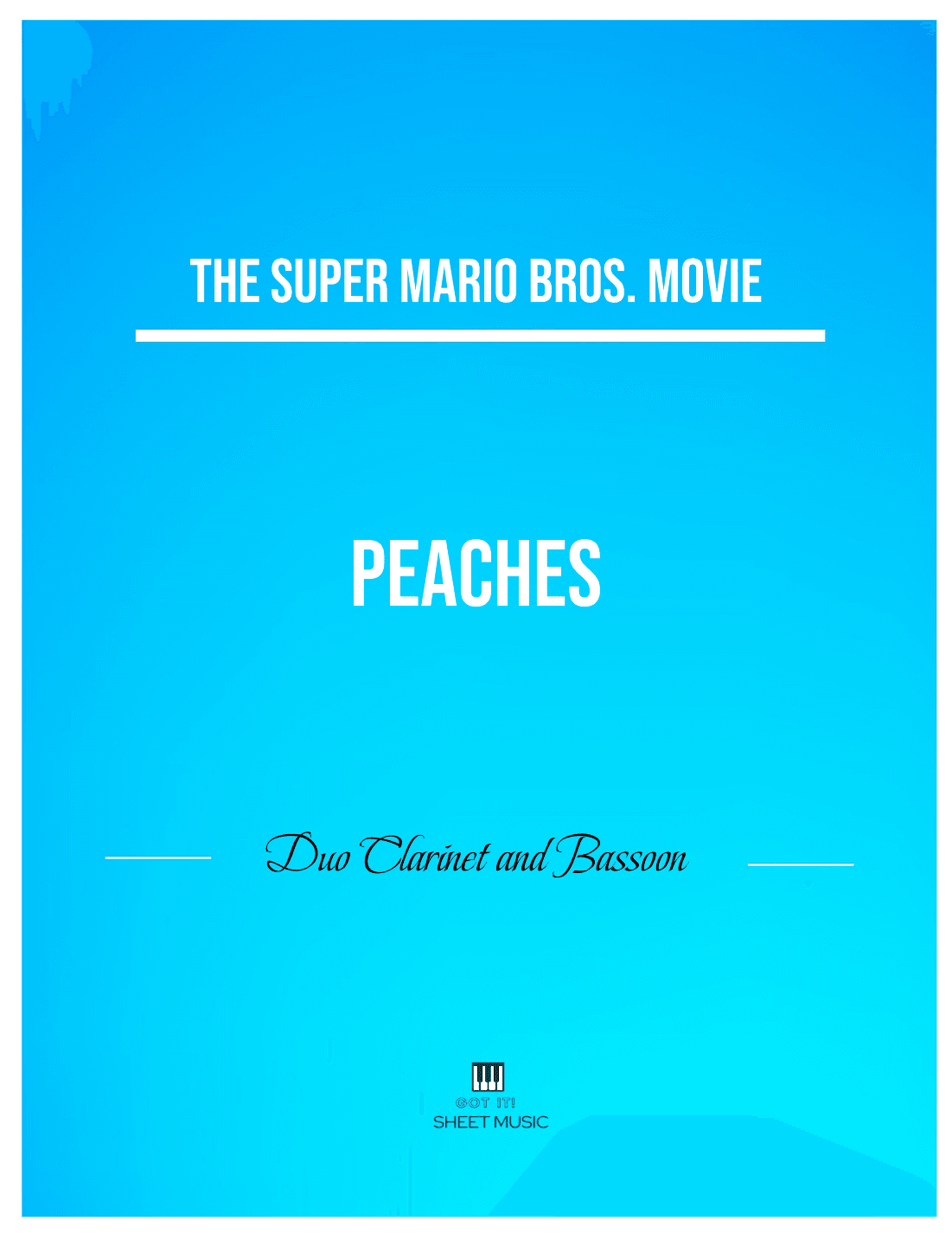 Peaches (arr. ANDRE LAITANO)