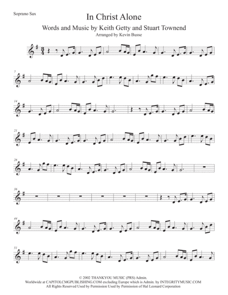 In Christ Alone (arr. Kevin Busse)