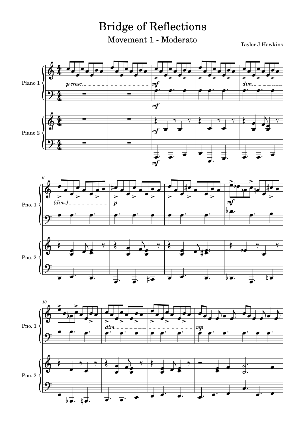 Bridge of Reflections - Movement 1 Moderato