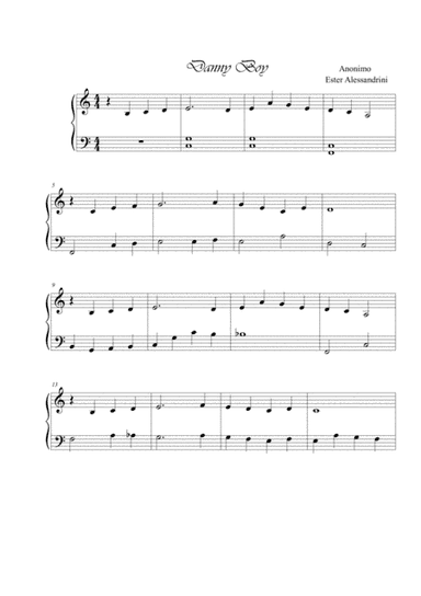Danny Boy (arr. Ester Alessandrini)