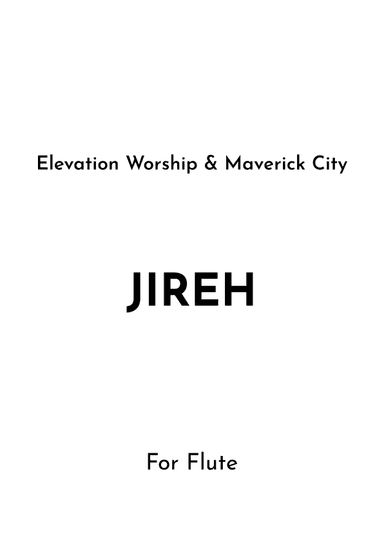 Jireh (arr. Jireh J.)