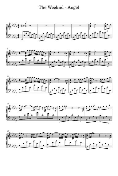 Angel (arr. The Weeknd)