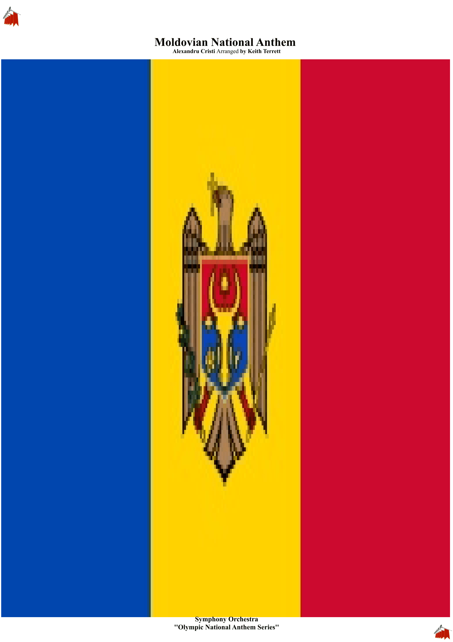 Moldovian National Anthem for Symphony Orchestra (Olympic National Anthem Series) (arr. Keith Terrett)