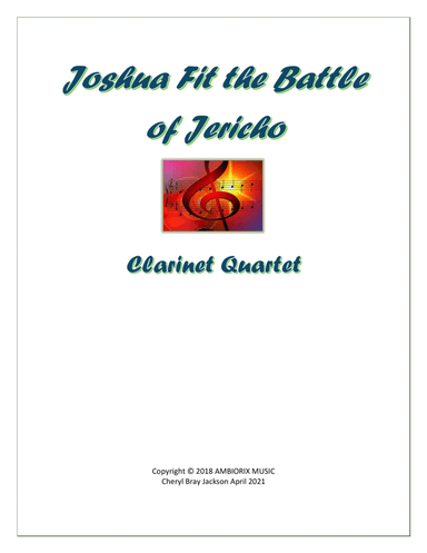 Joshua Fit The Battle Of Jericho (trad) (arr. Cheryl Bray Jackson)