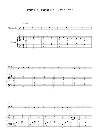 Twinkle Twinkle Little Star (arr. Richard Nicks)