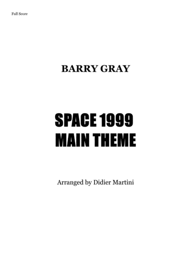 Space 1999 (alpha Mix) (arr. Didier Martini)