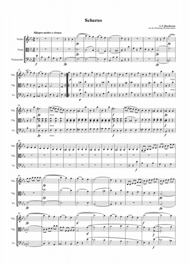 L.V. Beethoven. Scherzo (arr. Gennady Kozhevnikov)