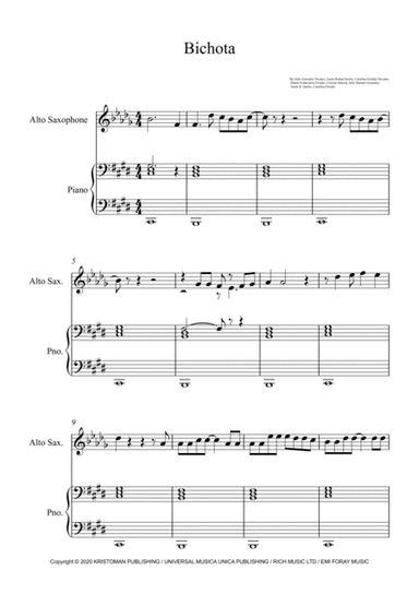 Bichota (arr. André Laitano)