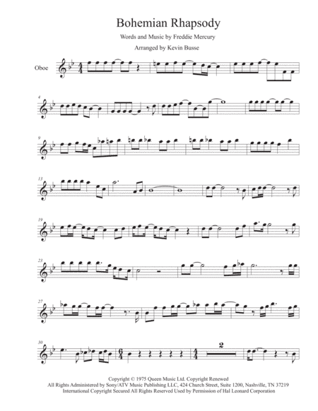 Bohemian Rhapsody (arr. Kevin Busse)