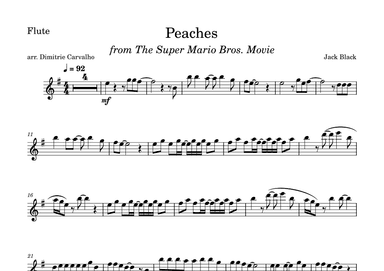 Peaches (arr. Dimitrie Carvalho)