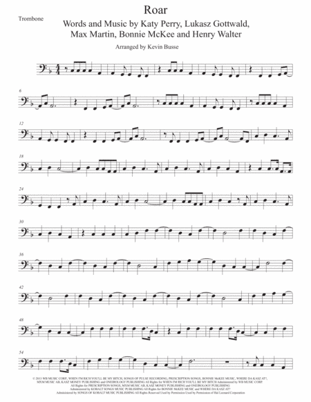 Roar (arr. Kevin Busse)