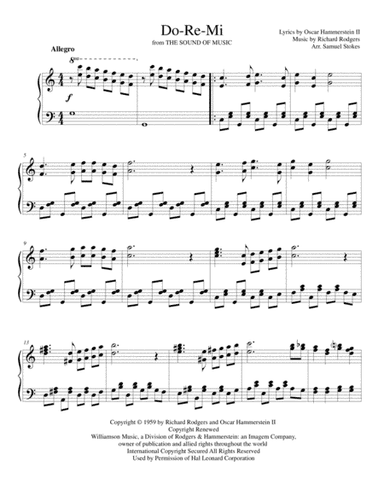 Do-Re-Mi (arr. Samuel Stokes)
