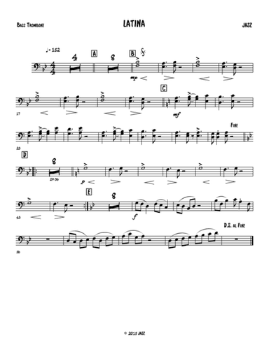 Latina - bass trombone