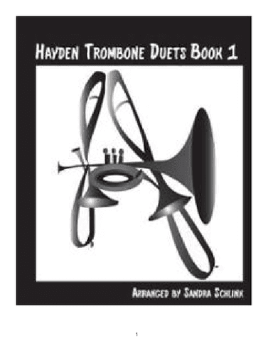 Haydn trombone duets (arr. Sandra Schlink)