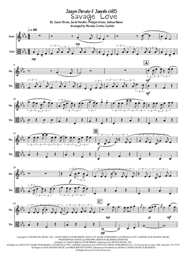 Savage Love (arr. Nicolás Cortés Castillo)