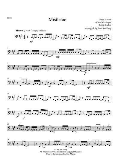 Mistletoe (arr. Lam Yat Fung)