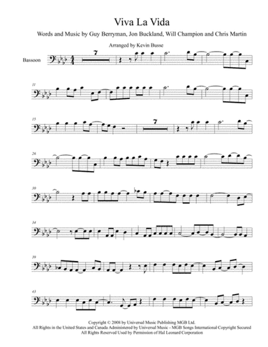 Viva La Vida (arr. Kevin Busse)