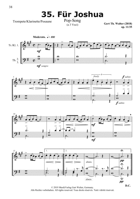 For Joshua (from Brass Pop Romanticists)