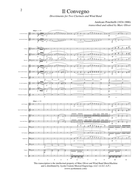 Il Convegno (arr. Marc Oliver)