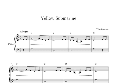 Yellow Submarine (arr. Lila)