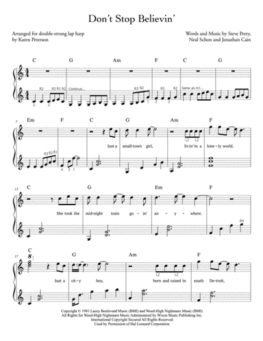 Don't Stop Believin' (arr. Karen Peterson)