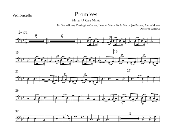 Promises (arr. Fabio Britto)