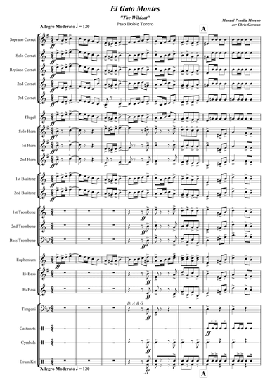 El Gato Montes (arr. Chris Gorman)