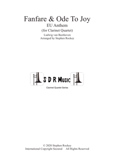 Fanfare and Ode To Joy for Clarinet Quartet (arr. Stephen Rockey)