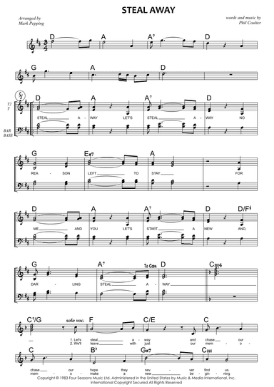 Steal Away (arr. Mark Pepping)