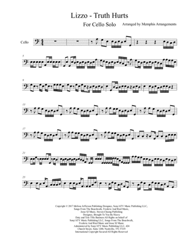 Truth Hurts (arr. Memphis Arrangements)