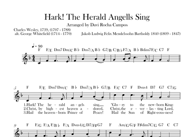 Hark! The Herald Angells Sing (arr. Davi Rocha Campos)