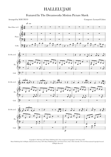 Hallelujah (arr. Mav Duo)
