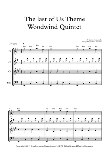 The Last Of Us (arr. Gabriel Eleutério)