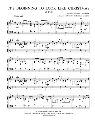 It's Beginning To Look Like Christmas (arr. Richard Giszczak)