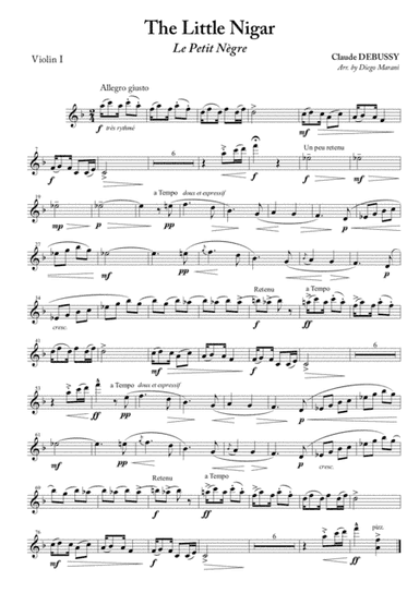 The Little Nigar for String Quartet (arr. Diego Marani)