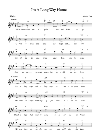 It's A Long Way Home