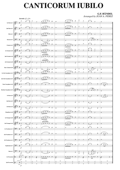 Canticorum Iubilo - Concert Band (arr. Juan A. Perez)