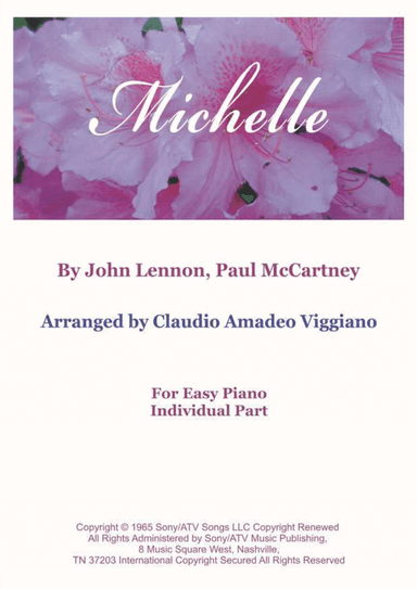 Michelle (arr. Claudio Amadeo Viggiano)