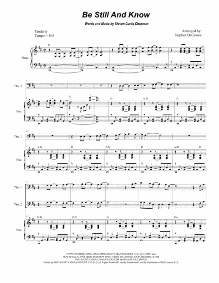 Be Still And Know (arr. Stephen DeCesare)