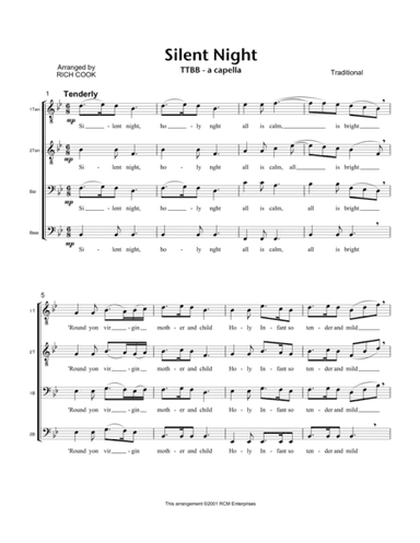 Silent Night (arr. Richard Cook)