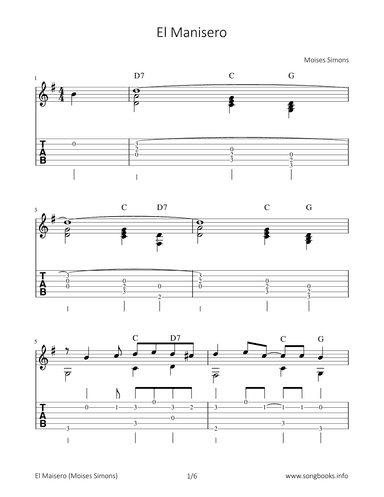 El Mainsero (arr. Bettina Schipp)