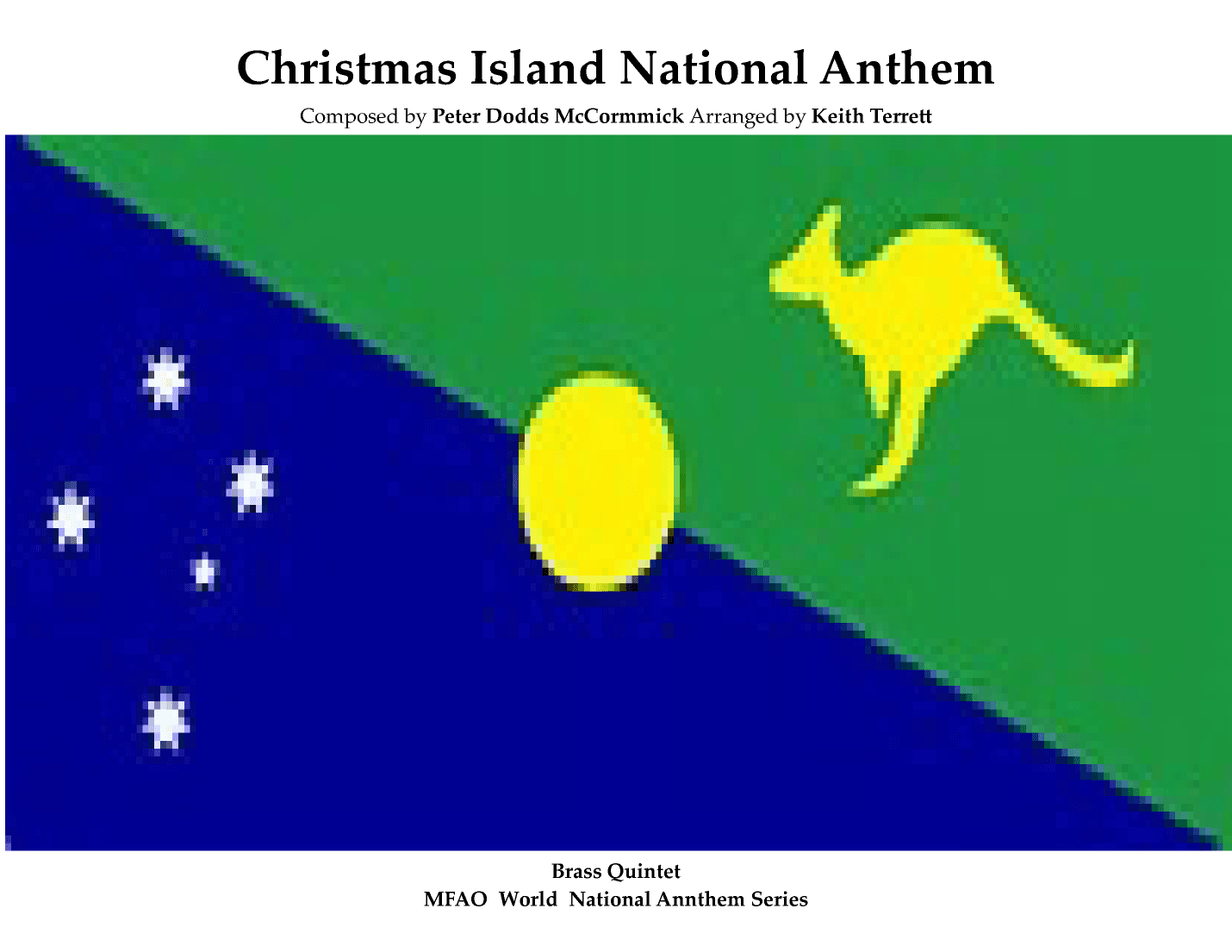 Christmas Island National Anthem for Brass Quintet (arr. Keith Terrett)